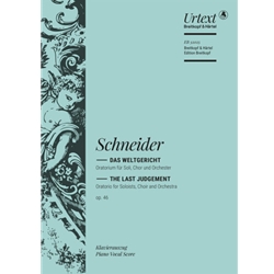 Last Judgement, Op. 46 - Vocal Score