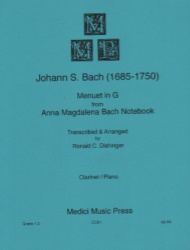 Minuet in G - Clarinet and Piano