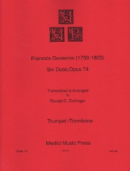 6 Duos, Op. 74 - Trumpet and Trombone