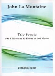 Trio Sonata for 3 Flutes or 30 Flutes or 300 Flutes - Flute Trio