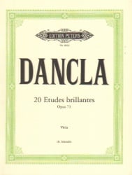 20 Etudes Brillantes, Op. 73 - Viola
