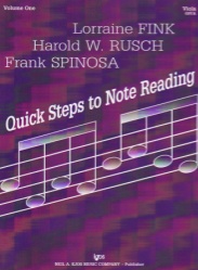 Quick Steps to Note Reading, Vol. 1 - Viola