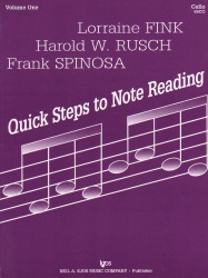 Quick Steps to Note Reading, Volume 1 - Cello