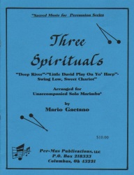 3 Spirituals - Marimba Solo