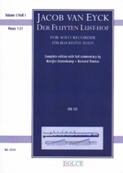 Der Fluyten Lust-hof (Complete Set) - Recorder Unaccompanied