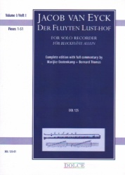 Der Fluyten Lust-hof (Complete Set) - Recorder Unaccompanied
