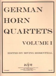 German Horn Quartets, Volume 1