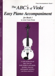 ABC's of Viola, Book 1 - Easy Piano Accompaniment