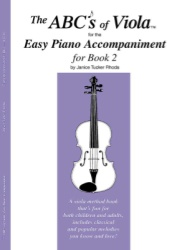 ABC's of Viola, Book 2 - Easy Piano Accompaniment