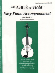 ABC's of Viola, Book 3 - Easy Piano Accompaniment