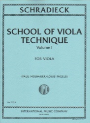 School of Viola Technique, Vol. 1