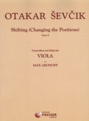 Shifting (Changing the Position) Op. 8 - Viola