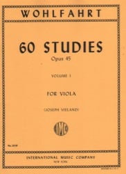 60 Studies, Op. 45, Vol. 1 - Viola