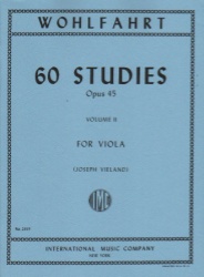 60 Studies, Op. 45, Vol. 2 - Viola
