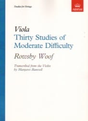 30 Studies of Moderate Difficulty - Viola
