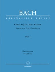 Cantata No. 4 Christ Lag in Todes Banden - Vocal Score