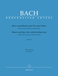 Cantata 147 / Herz und Mund - Vocal Score