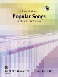 Popular Songs (Bk/CD) - Marimba