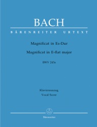 Magnificat in E-flat major, BWV 243a - Vocal Score