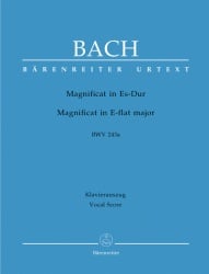 Magnificat in E-flat major, BWV 243a - Vocal Score