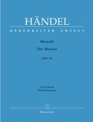 Messiah, HWV 56 - Vocal Score (German / English)