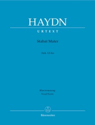 Stabat Mater, Hob. XX B (1767 and 1803 Versions) - Vocal Score