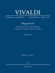 Magnificat, RV 610 / 611 - Organ Vocal Score