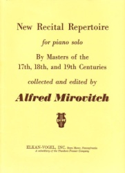 New Recital Repertoire - Piano