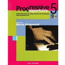 Progressive Repertoire 5 (Book/CD) - Piano