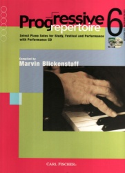 Progressive Repertoire 6 (Book/CD) - Piano