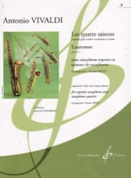 Autumn from The Four Seasons - Soprano Sax and Sax Quartet SATB
