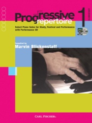 Progressive Repertoire 1 (Book/CD)  - Piano