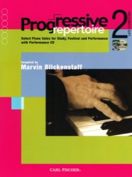 Progressive Repertoire 2 (Book/CD) - Piano