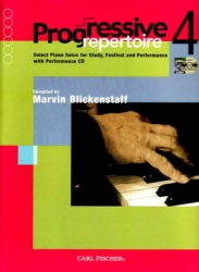 Progressive Repertoire 4 (Book/CD) - Piano