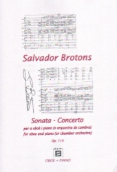 Sonata-Concerto, Op. 115 - Oboe and Piano