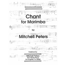 Chant - Marimba Solo