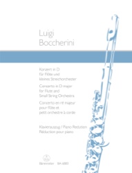 Concerto for Flute and Strings in D major, Op. 27 - Flute and Piano