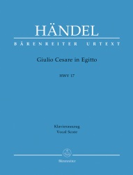 Giulio Cesare in Egitto, HWV 17 - Vocal Score (German / Italian)