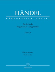 Rodelinda, HWV 19 - Vocal Score (German / Italian)