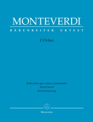 L'Orfeo - Vocal Score (Italian)