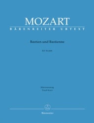 Bastien und Bastienne, K. 50 (46b) - Vocal Score (German)