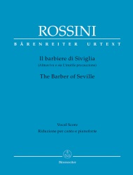 Il Barbiere di Siviglia (Barber of Seville) - Vocal Score (Italian / English)