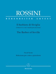 Il Barbiere di Siviglia (Barber of Seville) - Vocal Score (Italian / English)