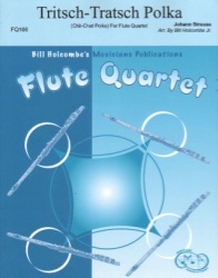Tritsch-Tratsch Polka - Flute Quartet