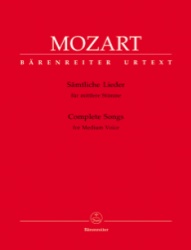 Complete Songs - Medium Voice and Piano