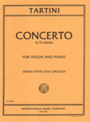 Concerto in D Minor - Violin and Piano