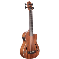 Kala Journeyman Acoustic-Electric U-BASS with F-Holes