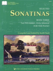 Selected Sonatinas, Book 3 - Piano