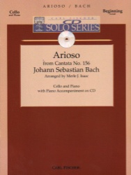 Arioso from Cantata No. 156 (Bk/CD) - Cello and Piano