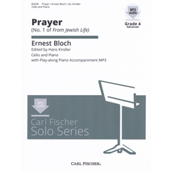 Prayer: No. 1 of From Jewish Life - Cello and Piano